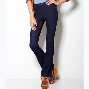 NWT  HUE  Denim Flare Leggings